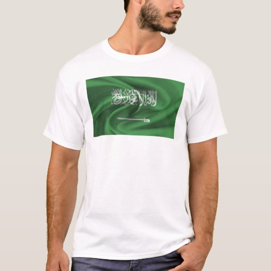 Flagge Saudi-Arabiens T-Shirt (Vorderseite)