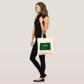 Flagge Saudi-Arabiens Tragetasche (Vorderseite (Model))