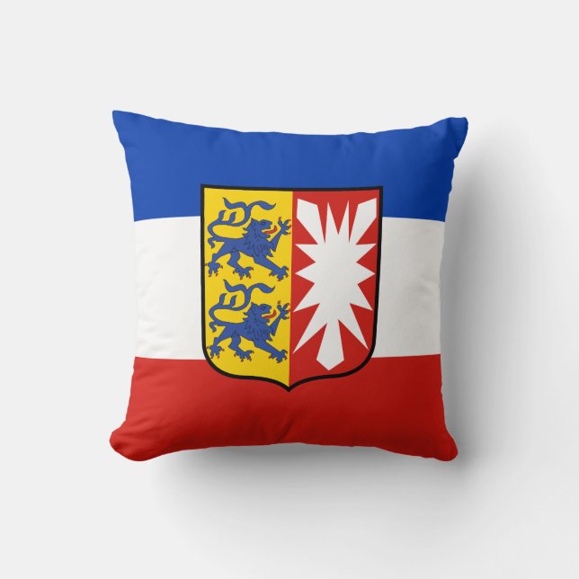 Flagge Schleswig-Holstein Kissen (Vorderseite)