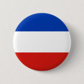 Flagge Schleswig-Holstein Pinback-Button Button (Vorderseite)