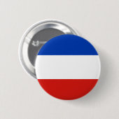 Flagge Schleswig-Holstein Pinback-Button Button (Vorne & Hinten)