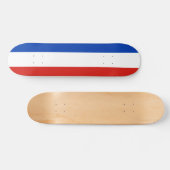 Flagge Schleswig-Holstein-Skateboard Skateboard (Horizontal)