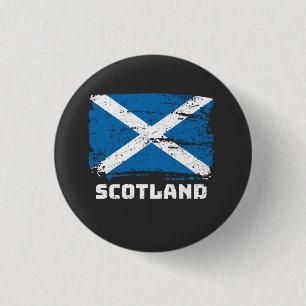 Flagge Schottland Button
