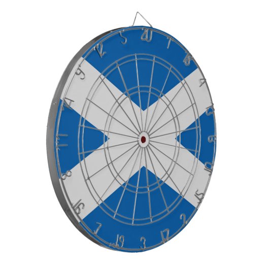 Flagge Schottland Dartscheibe (Vorderseite Links)