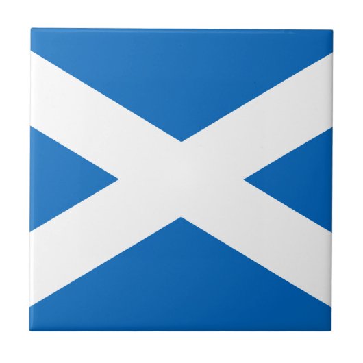 Flagge Schottland Fliese (Vorderseite)