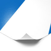 Flagge Schottland Fotodruck (Ecke)