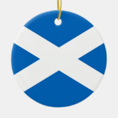 Flagge Schottland Keramikornament (Vorne)