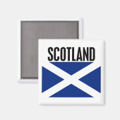 Flagge Schottland Magnet (Vorderseite/Rückseite)
