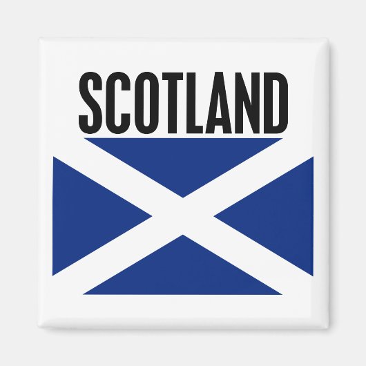 Flagge Schottland Magnet (Vorne)