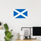 Flagge Schottland Poster (Heimbüro)
