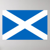 Flagge Schottland Poster (Vorne)