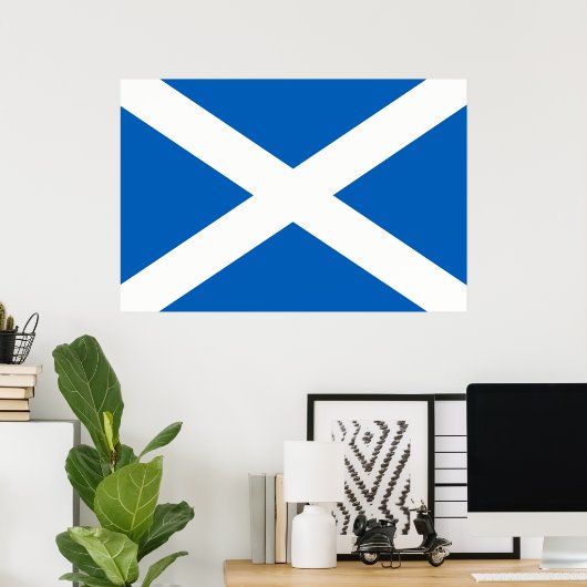 Flagge Schottland Poster (Heimbüro)