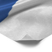 Flagge Schottland Poster (Ecke)