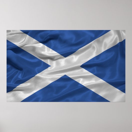 Flagge Schottland Poster (Vorne)