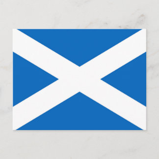 Flagge Schottland Postkarte