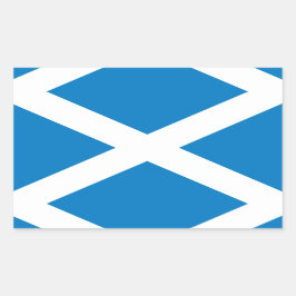 Flagge Schottland Rechteckiger Aufkleber