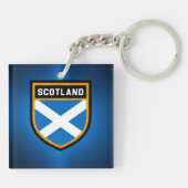 Flagge Schottland Schlüsselanhänger (Rückseite)