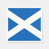 Flagge Schottland Serviette (Vorderseite)