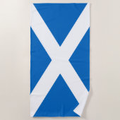 Flagge Schottland Strandtuch (Vorderseite)