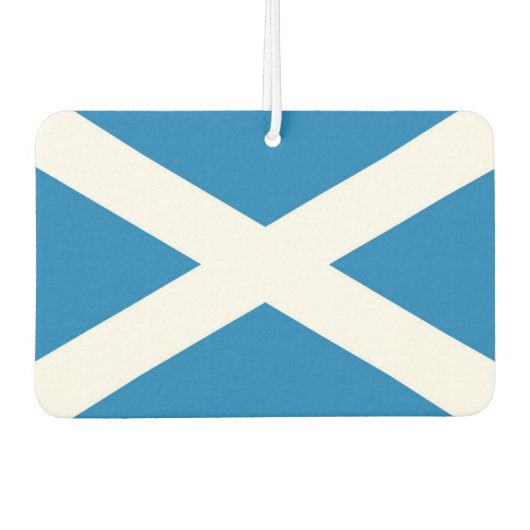 Flagge Schottlands Autolufterfrischer (Vorderseite)