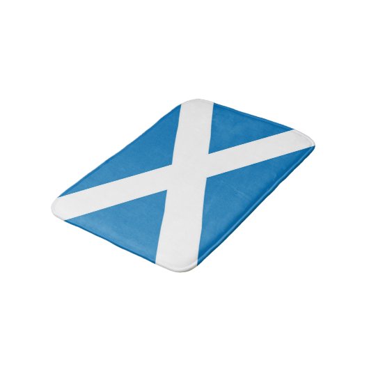 Flagge Schottlands Badematte (Schrägansicht)