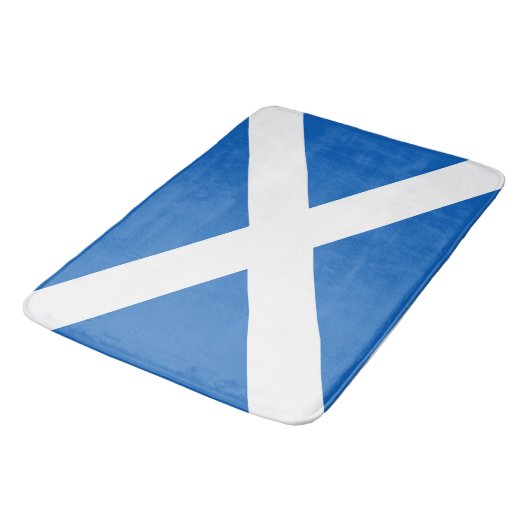 Flagge Schottlands Badematte (Schrägansicht)