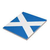 Flagge Schottlands - Bratach na h-Alba Fliese (Seite)