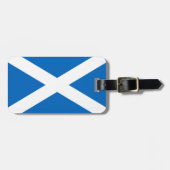 Flagge Schottlands - Bratach na h-Alba Gepäckanhänger (Vorderseite horizontal)