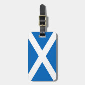 Flagge Schottlands - Bratach na h-Alba Gepäckanhänger (Vorderseite vertikal)