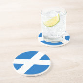 Flagge Schottlands - Bratach na h-Alba Getränkeuntersetzer (Seite)