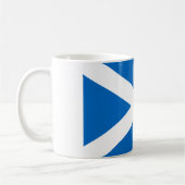 Flagge Schottlands - Bratach na h-Alba Kaffeetasse (Links)