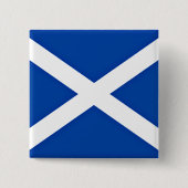 Flagge Schottlands Button (Vorderseite)