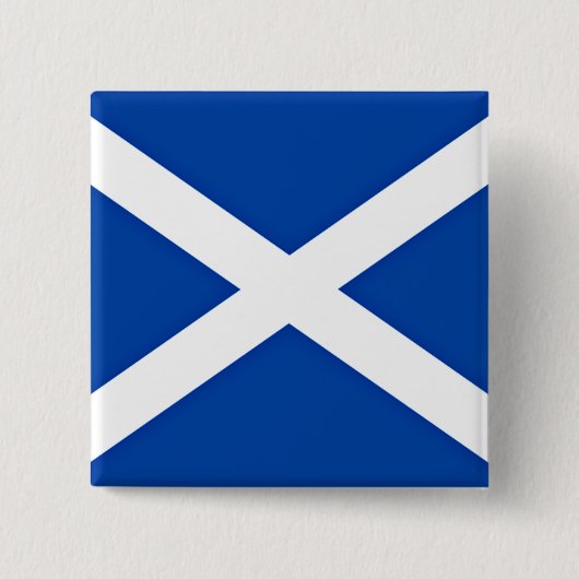 Flagge Schottlands Button (Vorderseite)