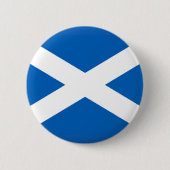 Flagge Schottlands Button (Vorderseite)