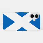 Flagge Schottlands iPhone 16 Hülle (Rückseite (Horizontal))