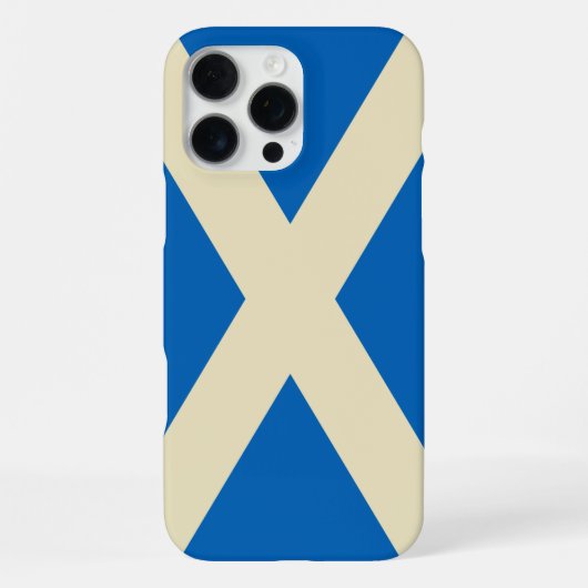 Flagge Schottlands iPhone Hülle (Rückseite)