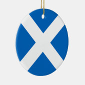 Flagge Schottlands Keramik Ornament (Rechts)