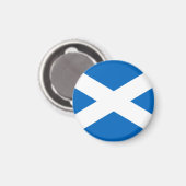 Flagge Schottlands Magnet (Vorderseite/Rückseite)