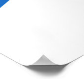 Flagge Schottlands Poster (Ecke)