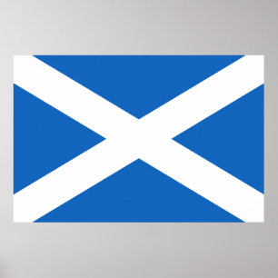 Flagge Schottlands Poster
