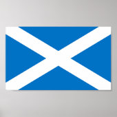 Flagge Schottlands Poster (Vorne)