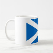 Flagge Schottlands - Schottische Flagge Kaffeetasse (Links)