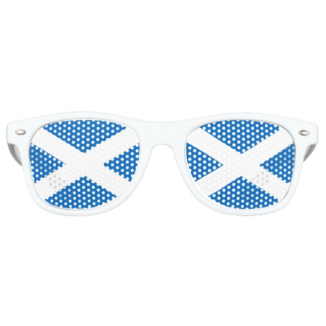 Flagge Schottlands - Schottische Flagge Sonnenbrille (Vorderseite)