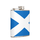 Flagge Schottlands Vinyl Wrapped Flask Flachmann (Rechts)