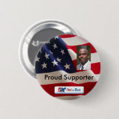 Flagge, Schuss Brians Taylor_Head, Button (Vorne & Hinten)