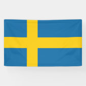 Flagge Schweden Banner (Horizontal)