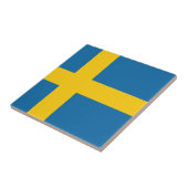 Flagge Schweden Fliese (Seite)