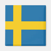 Flagge Schweden Magnet (Vorne)