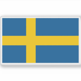 Flagge Schwedens Aufkleber