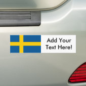 Flagge Schwedens Autoaufkleber (Auf Auto)